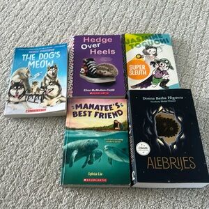 Girls Book Lot! 5 books- summer reading fun!
